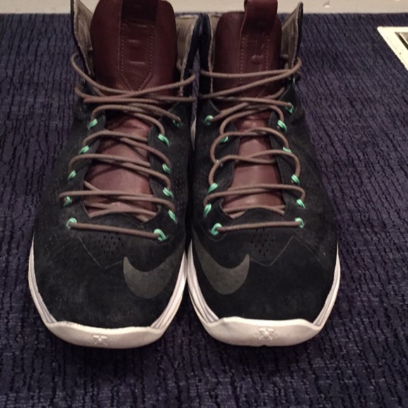 Nike Lebron x black suede - Picture 6 of 8